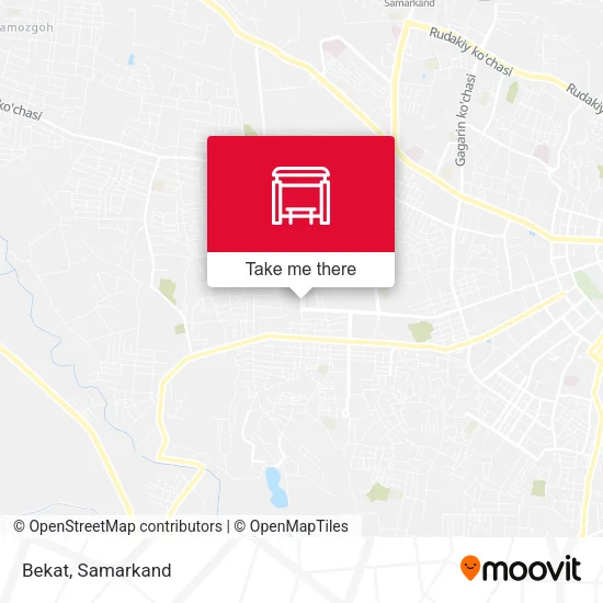 Bekat map