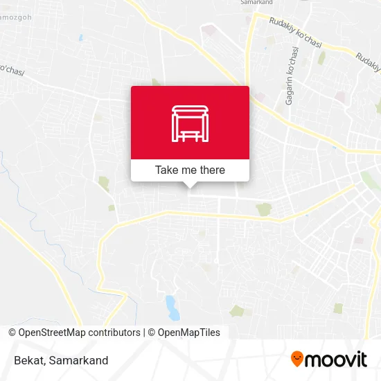 Bekat map