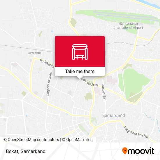 Bekat map