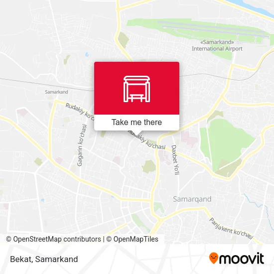 Bekat map
