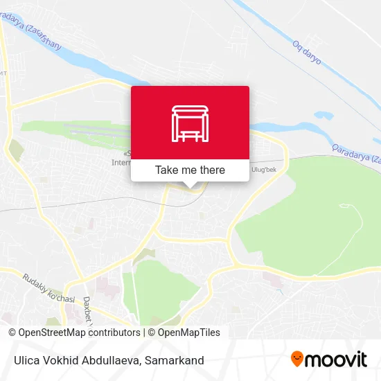 Ulica Vokhid Abdullaeva map