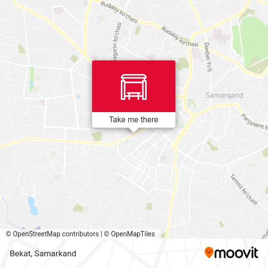 Bekat map