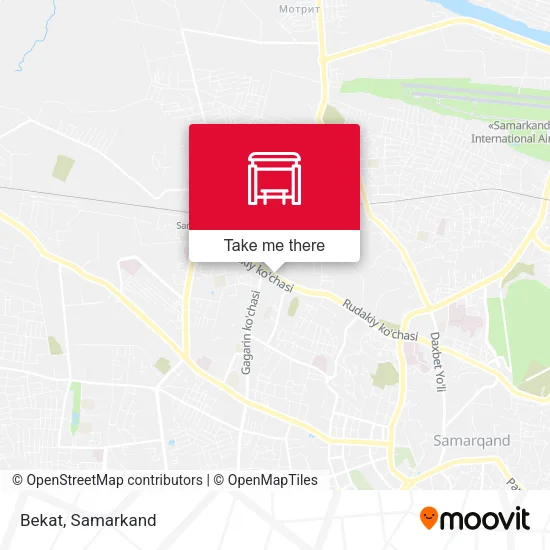 Bekat map