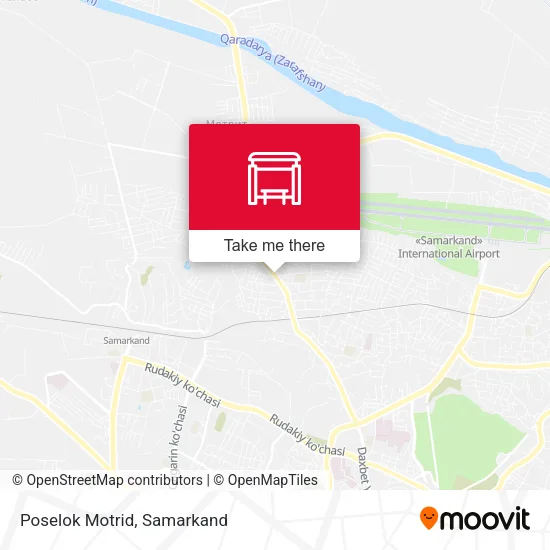 Poselok Motrid map