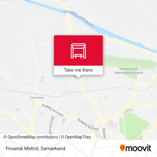 Poselok Motrid map