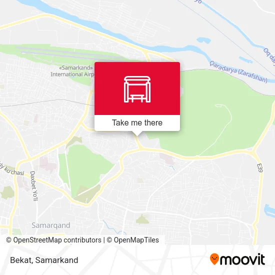 Bekat map