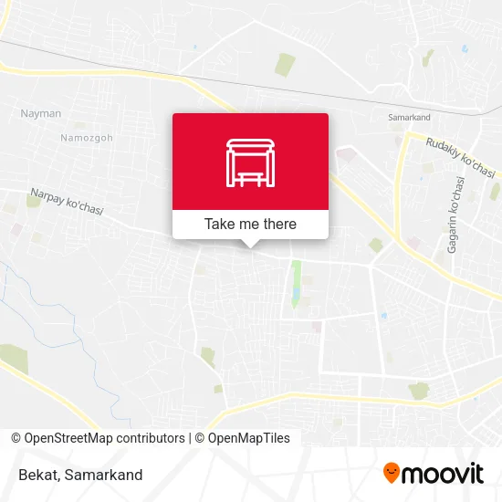 Bekat map