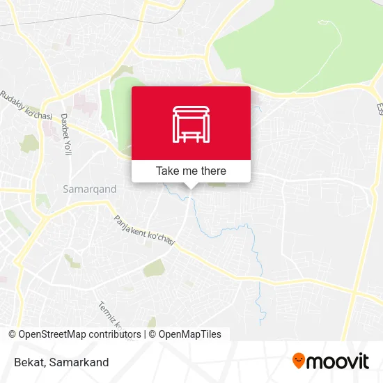 Bekat map