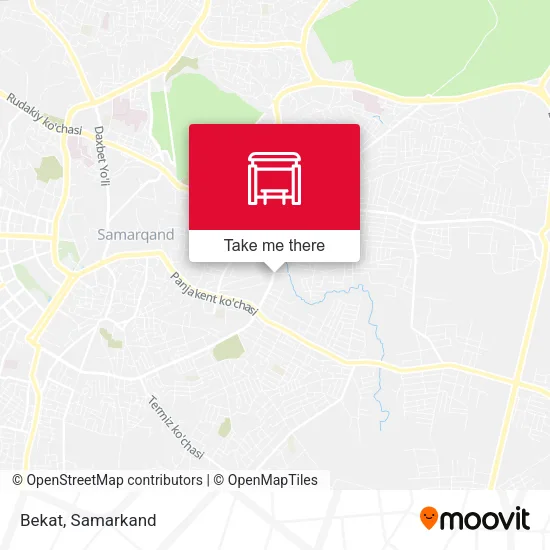 Bekat map
