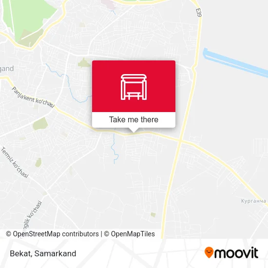 Bekat map