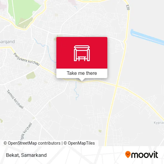 Bekat map