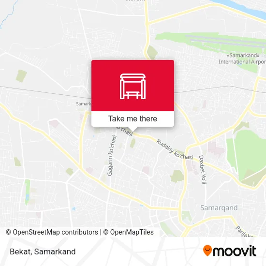 Bekat map
