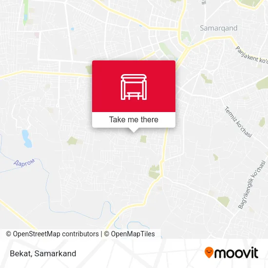 Bekat map