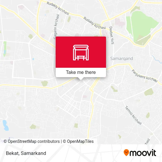 Bekat map