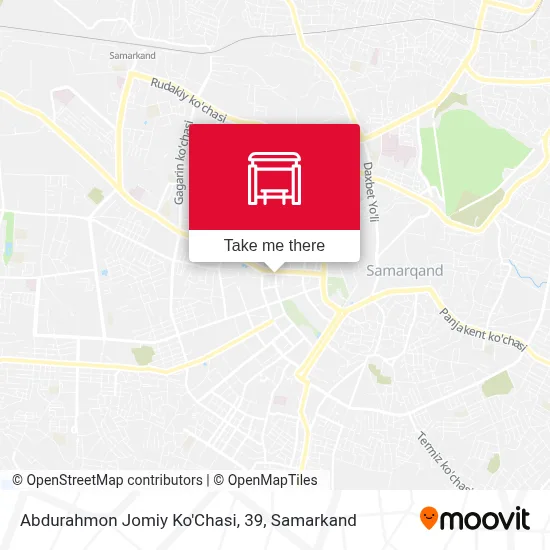 Abdurahmon Jomiy Ko'Chasi, 39 map