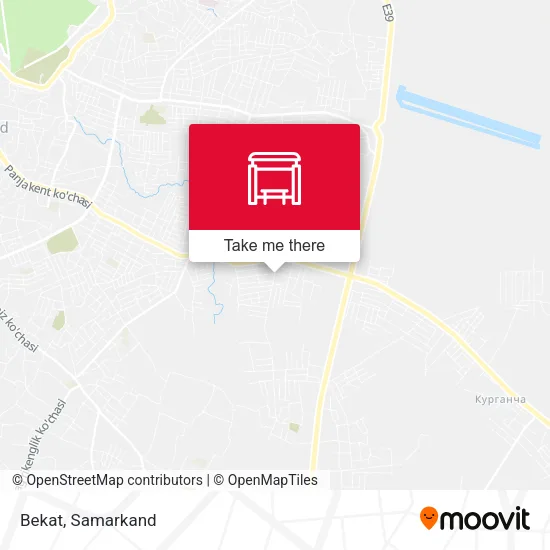Bekat map