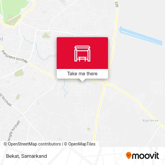 Bekat map