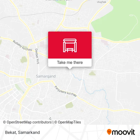 Bekat map
