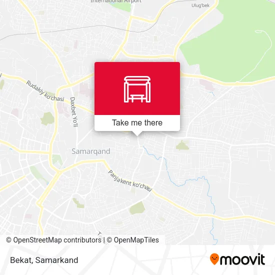 Bekat map