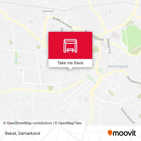 Bekat map