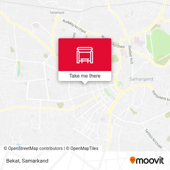 Bekat map
