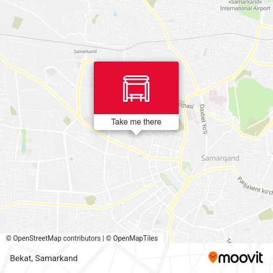 Bekat map
