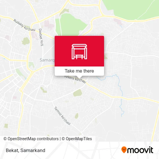 Bekat map