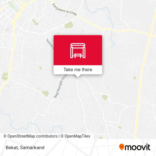 Bekat map