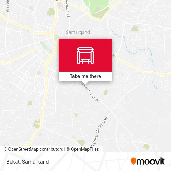 Bekat map