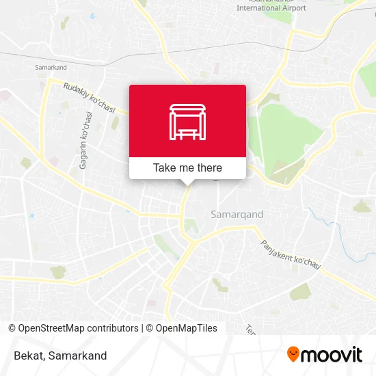 Bekat map
