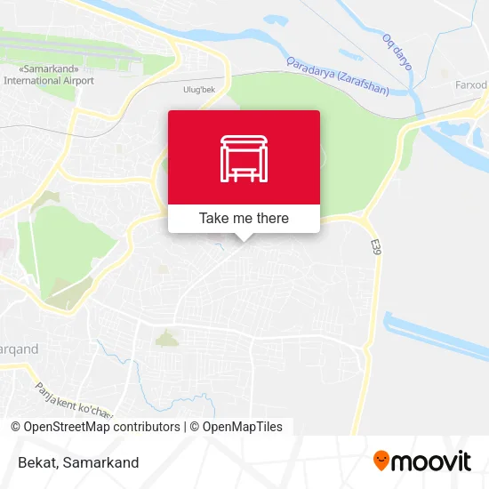 Bekat map
