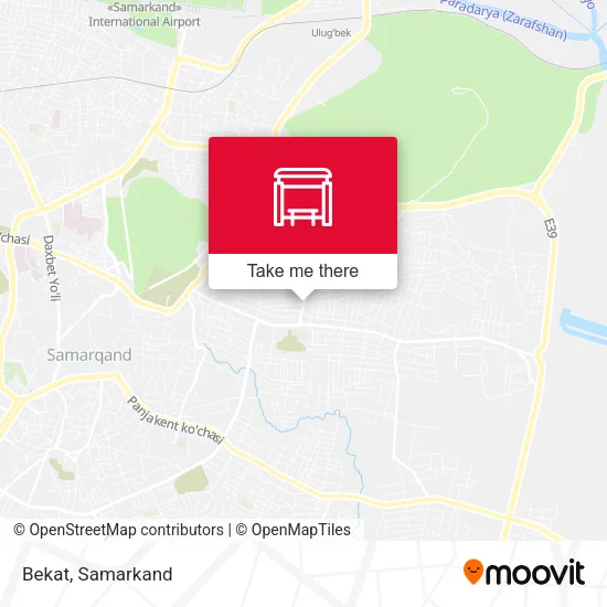 Bekat map