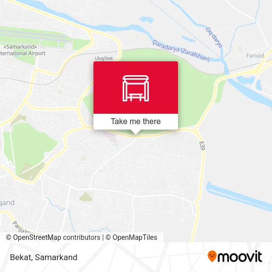 Bekat map