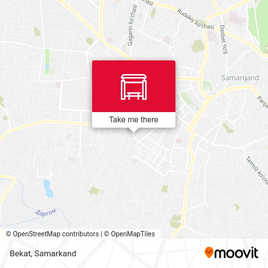 Bekat map
