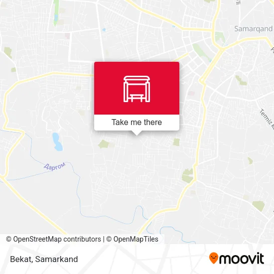 Bekat map