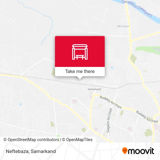 Neftebaza map