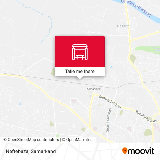 Neftebaza map