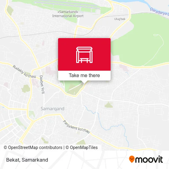 Bekat map