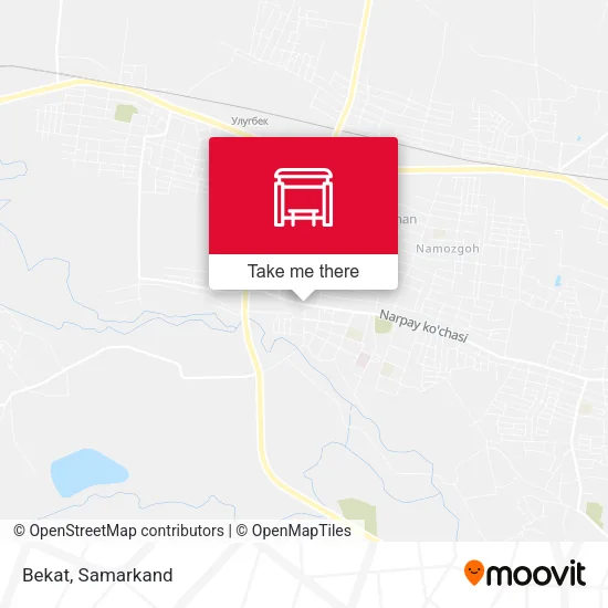 Bekat map