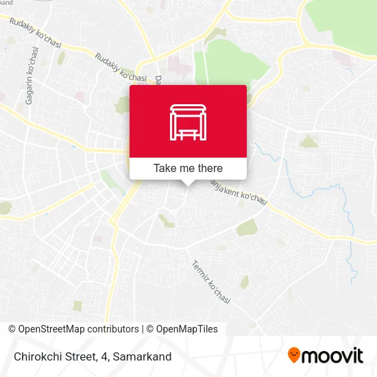 Chirokchi Street, 4 map