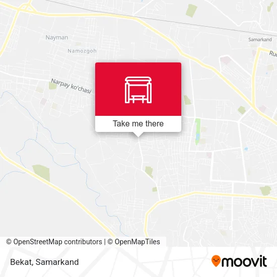 Bekat map