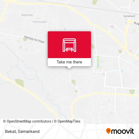 Bekat map