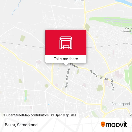 Bekat map