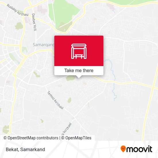 Bekat map
