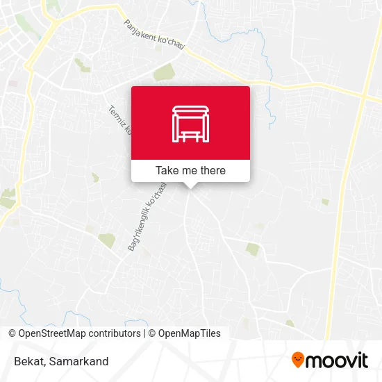Bekat map
