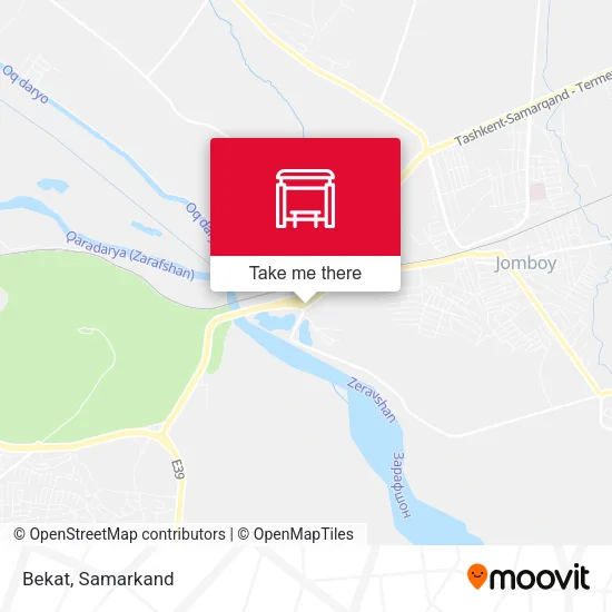 Bekat map