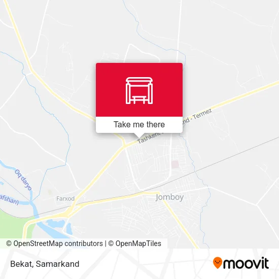 Bekat map