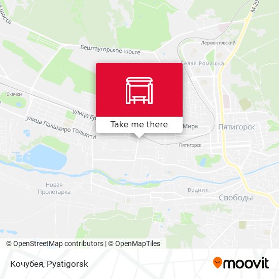 Кочубея map