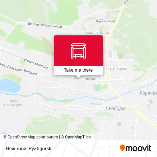Нежнова map