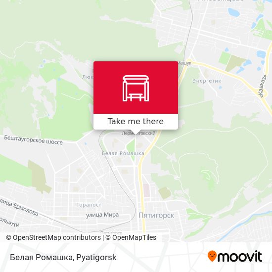 Белая Ромашка map